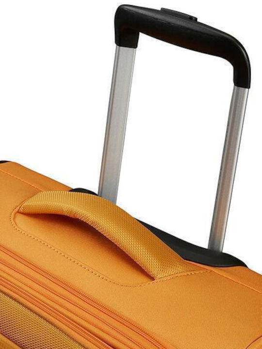 American Tourister Pulsonic Spinner Valiză De Călătorie De Cabină Din Material Textil Portocalie Cu 4 Roți Înălțime 55 Cm