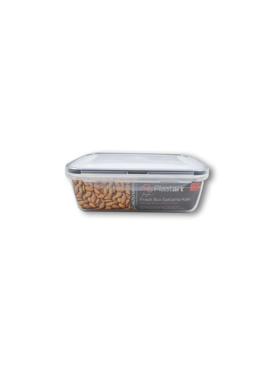 Chios Hellas Cutie pentru Mâncare Plastic Transparent Potrivit pentru Cuptor cu Microunde 800ml 1buc