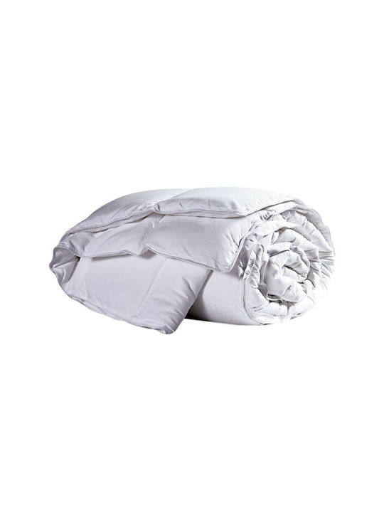 Nef-Nef Homeware Duvet Single with Hollowfiber Filling 160x220cm White 8 togs Togs