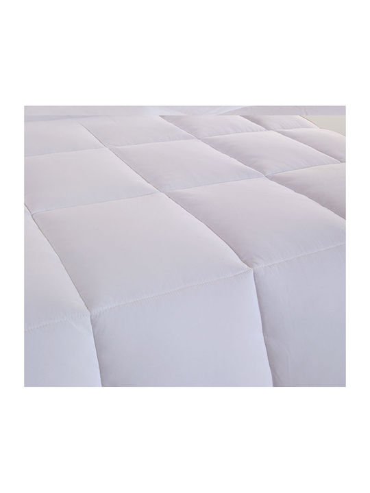 Nef-Nef Homeware Duvet Single with Hollowfiber Filling 160x220cm White 8 togs Togs
