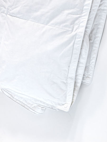 Palamaiki Duvet Single with Microfiber Filling 160x240cm Twin Stripe White Comfort 200 GSMGsm 7.5 togs Togs