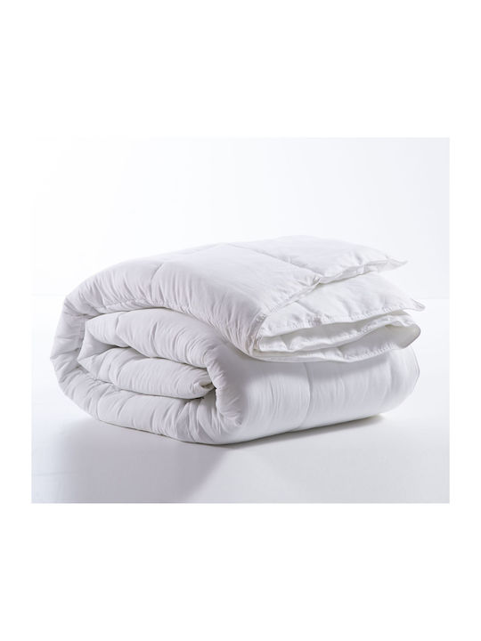 Nef-Nef Homeware Duvet Single with Hollowfiber Filling 160x220cm White 8 togs Togs