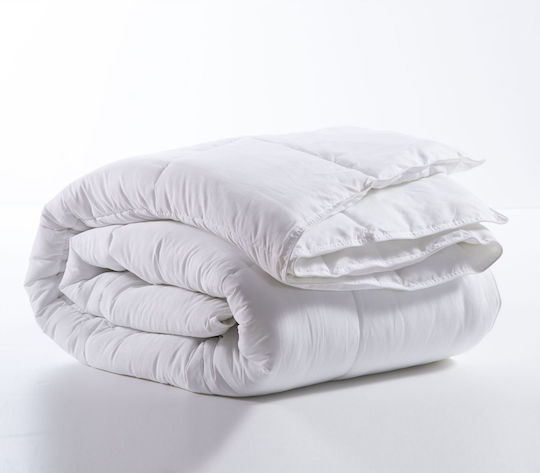 Nef-Nef Homeware Пухено Единично с Пълнеж Hollowfiber 160x220бр Бял 8 togs Togs