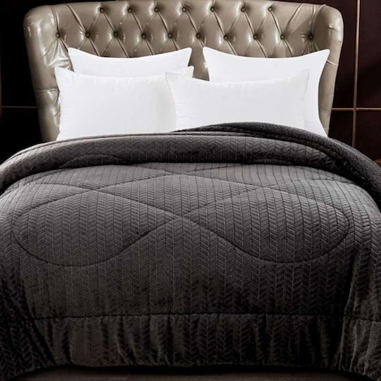 Sunshine Bettbezug Großes Doppelbett 220x240cm Neda Grey
