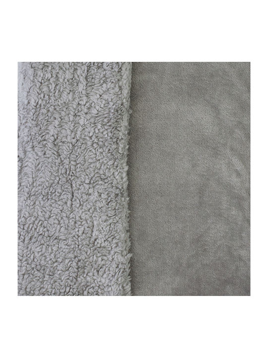 Borea Duvet Cover with Hollowfiber Filling Single 160x220cm Cozy Grey 300 GSMGsm