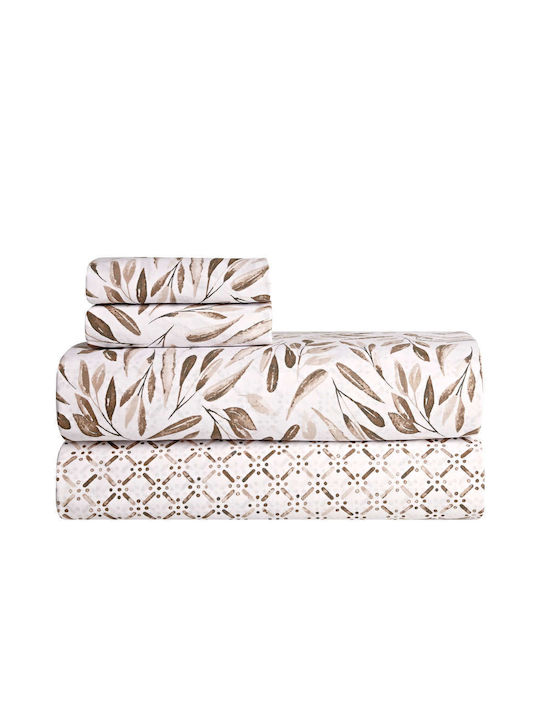 Kentia Set Cearșafuri King Size 270x270cm. Olibo 26 4buc