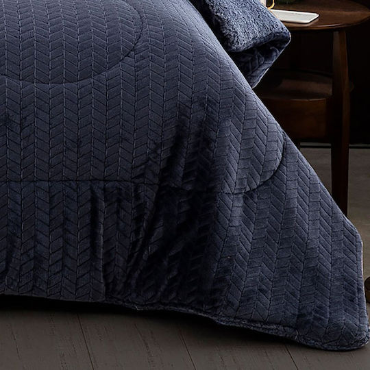 Sunshine Bettbezug Großes Doppelbett 220x240cm Neda Blue