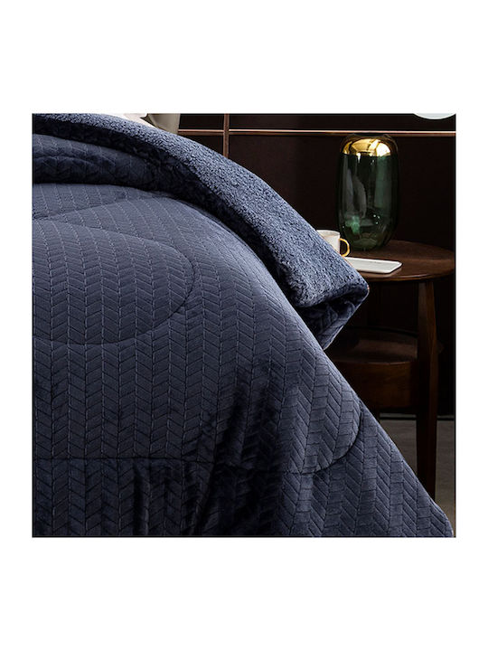 Sunshine Bettbezug Großes Doppelbett 220x240cm Neda Blue