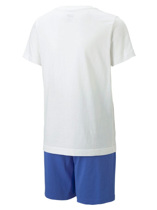 Kids' Set with Shorts Summer 2pcs White