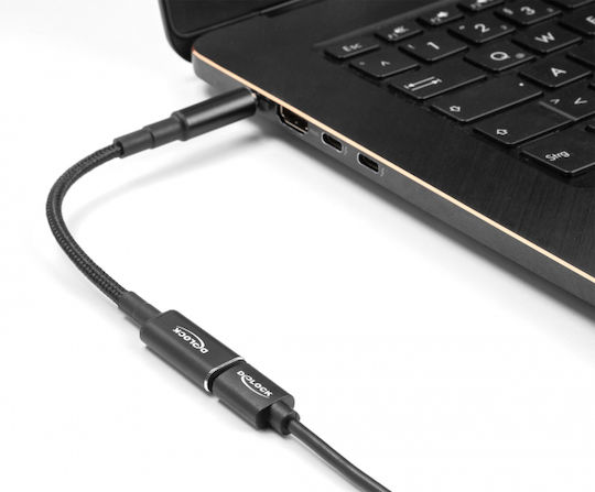 DeLock Kabel USB-C-Buchse Dell 4,5x3,0mm 0.15m (60036) 1Stück