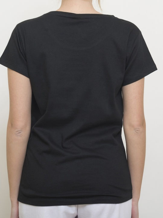 Bluză Damă Tricou Neagră
