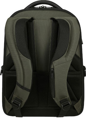 Samsonite PRO DLX 6 Size 42 Tasche Rucksack für Laptop 15.6" in Grün Farbe