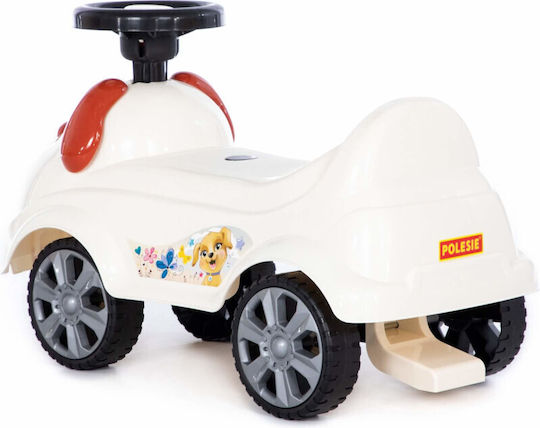 Polesie Tiny Αυτοκινητάκι Ride On Λευκό