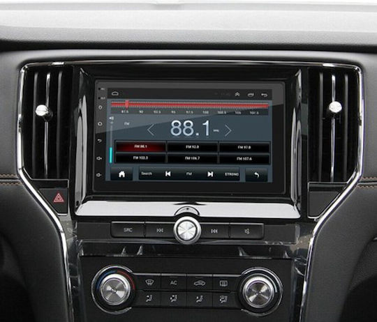 Andowl Car Audio System (Bluetooth/USB/WiFi/GPS/Apple-Carplay/Android-Auto) with Touch Screen 7"