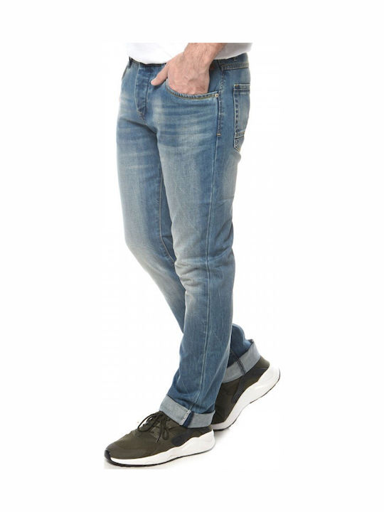 18001-306-0592 Herren Jeanshose Regulär Fit Blau