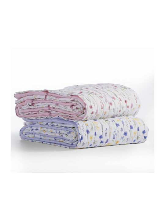 Nef-Nef Homeware Merida Cuvertură Semi-dublu Microfibra Lavender 180x220cm