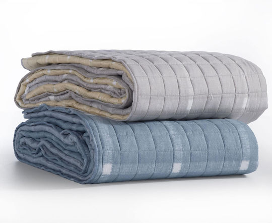 Nef-Nef Homeware Henry Υπέρδιπλο Denim 220x240cm Nef-Nef Homeware Henry Υπέρδιπλο Denim 220x240cm