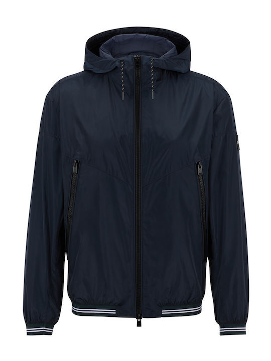 Cireno Winter Jacket Navy Blue
