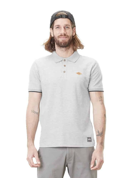 Polo T-shirt Picture Delo Grey Melange