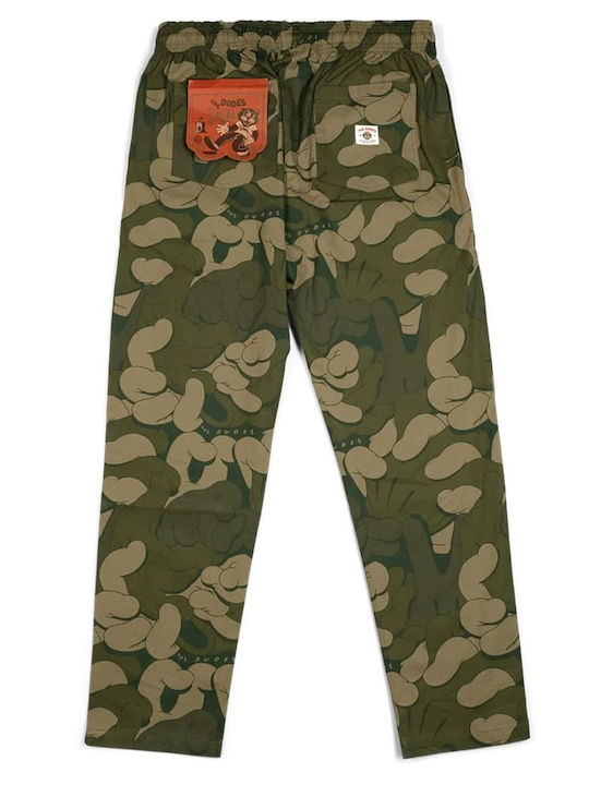 Pants The Dudes Fingathing EZ Green Camo