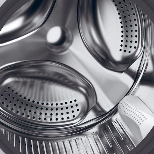 Haier HW80-B14939-S Πλυντήριο Ρούχων 8kg 1400 Στροφών Γκρι