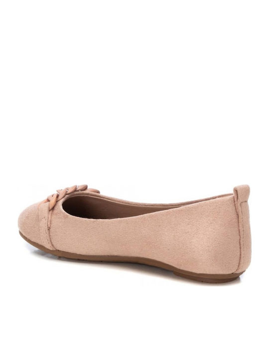 Balerini copii Simple Suede Bej