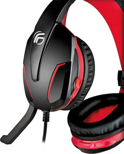 Fenner Soundgame F1 Over Ear Gaming Headset cu conexiune 2x3,5mm Roșu