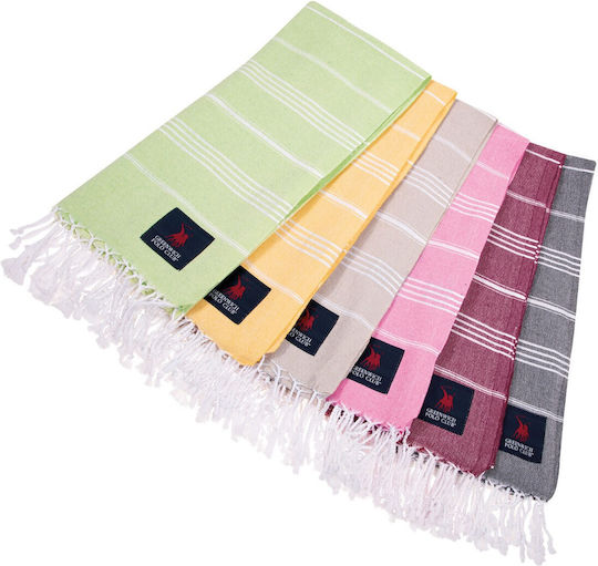 Greenwich Polo Club Strandtuch Pareo Baumwolle Rosa 180x80cm