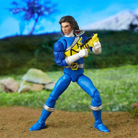 Action Figure Dino Charge Blue Power Rangers for 4+ years old Years 15cm.