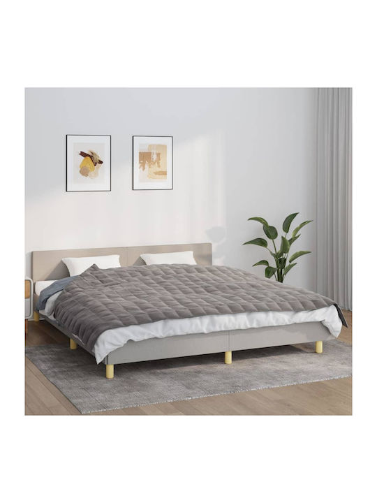 vidaXL Blanket Gravity Single 155x220cm Gray