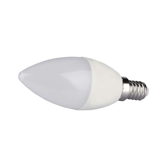 V-TAC Bec Smart LED 4.8W pentru Dulie E14 RGB 470lm Reglabil în intensitate
