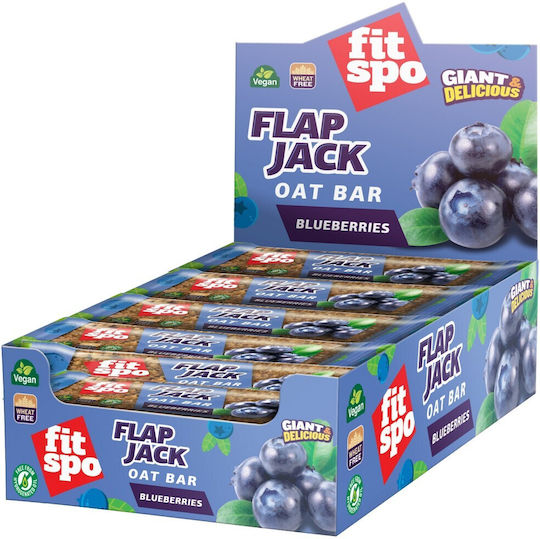 Fit Spo Bară Energie / Ovăz / Clătită groasă cu Afine (12x90gr) 1080gr