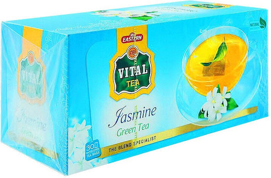 Vital Tea Πράσινο Τσάι 30 Φακελάκια με Άρωμα Jasmine