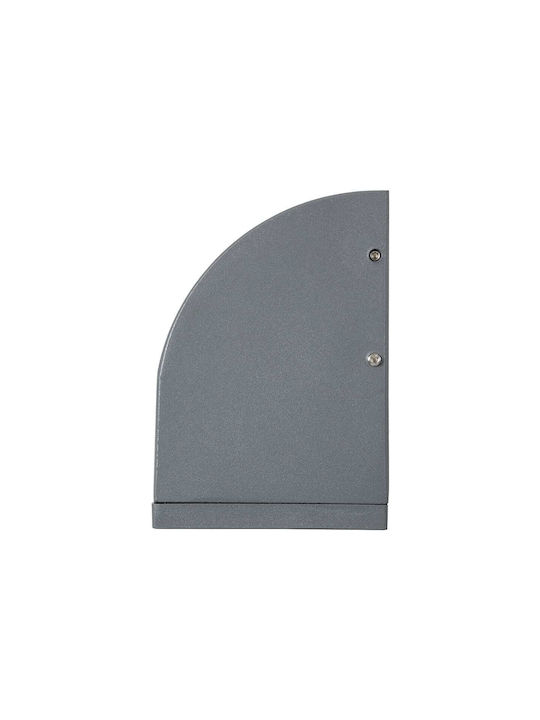 GloboStar Flood-Dena Outdoor Floor Lamp LED Wall Washer 16W with Natural White Light IP67 White
