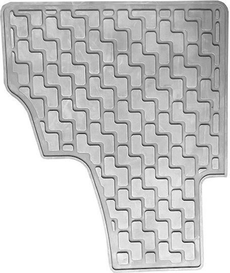 Set of Front and Rear Mats 6pcs Tray Type for BMW X5 / X6 Gray