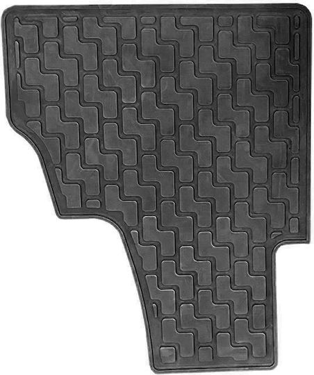 Set of Front and Rear Mats 6pcs Tray Type for BMW X5 / X6 Black