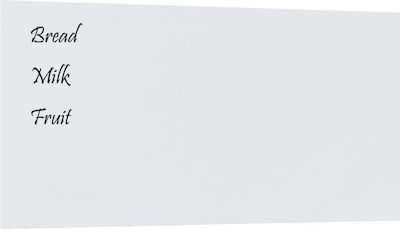 vidaXL Magnetic Hanging Dry Erase Board 100x50cm