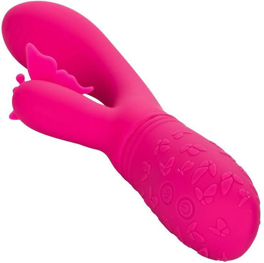 Calexotics Butterfly Kiss Flutter Δονητής Rabbit Ροζ