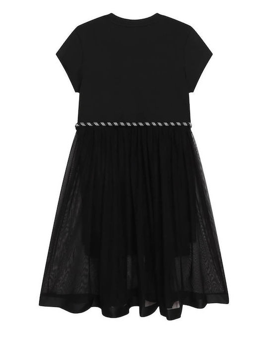 DKNY Kids Dress Set with Accessories Sleeveless Black