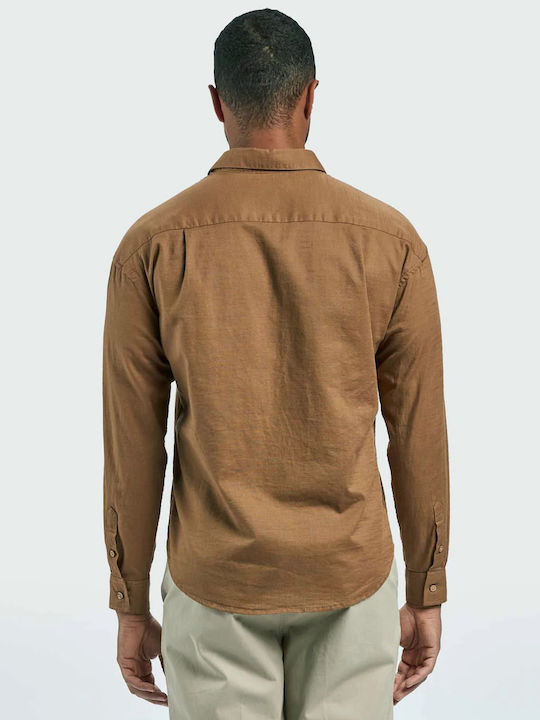 Gabba Men's Shirt Long Sleeve Brown