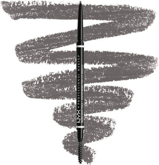 Nyx Professional Makeup Micro Pencil for Eyebrows Grey