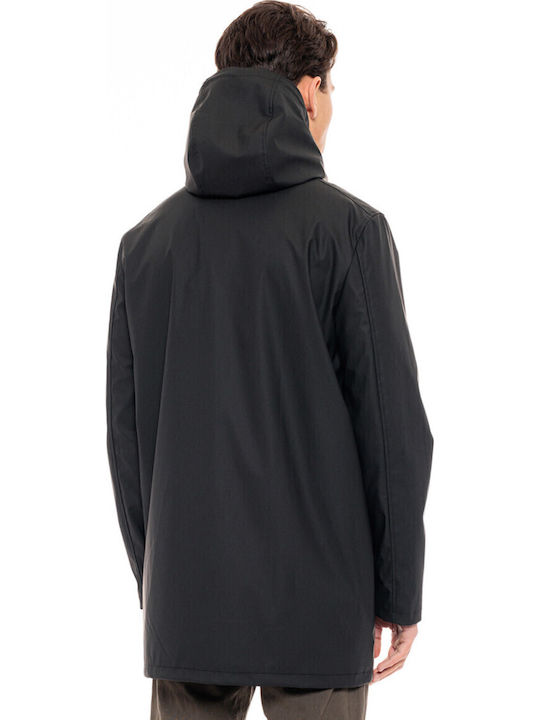 Winter Jacket Waterproof Black