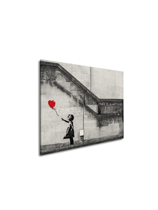Painting Copy of Banksy on Canvas 40x30cm