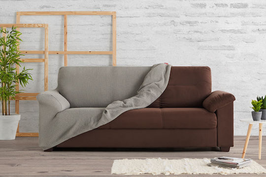 Mc Decor Delos Elastische Abdeckung für Zweisitziges Sofa Verde 130εκ. 1Stück MCL.EL.DHLOS.D BERAMAN