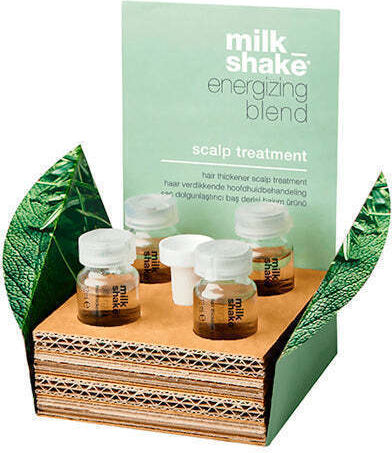 Milk Shake Energizing Treatment Αμπούλες Μαλλιών Αναδόμησης για Γυναίκες 4x12ml