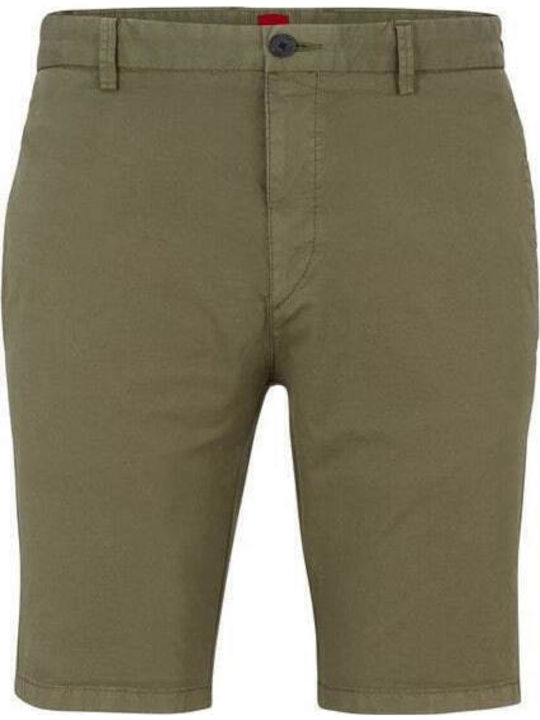 David222sd Ανδρική Βερμούδα Chino Πράσινη