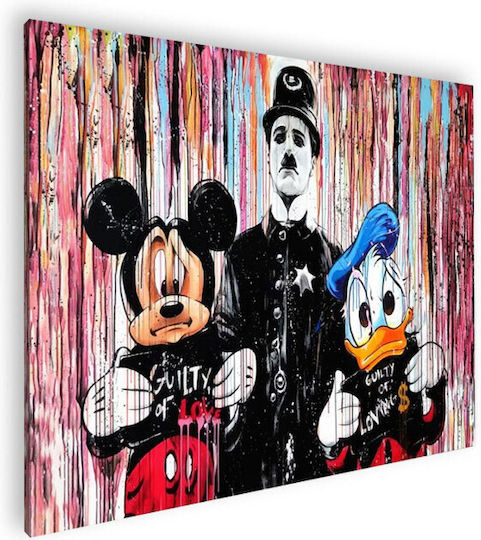 Graffiti Guilty of Love Painting on Canvas 50x35cm