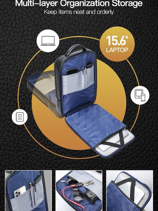 Bopai Waterproof Backpack Backpack for 15.6" Laptop Black 61-122101