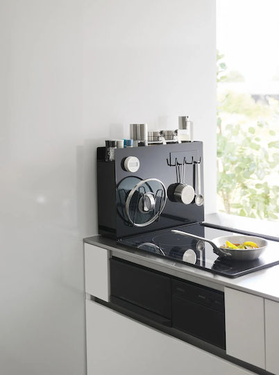 Yamazaki Επιτοίχιο Ράφι Μεταλλικό 90x36.7x12.5εκ. Μαύρο