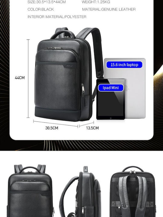 Bopai Waterproof Laptop Backpack for 15.6" Laptop with USB Port in Black Colour 61-122391
